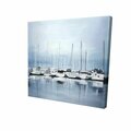 Fondo 16 x 16 in. Boats At The Dock 2-Print on Canvas FO2776825
